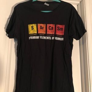Black SARCASM T-Shirt